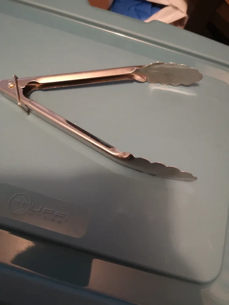 Stainless Steel Kitchen Tongs image indicator(2)