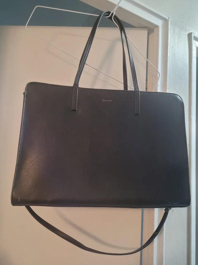 Matt & Nat Black Large Tote Bag thumbnail