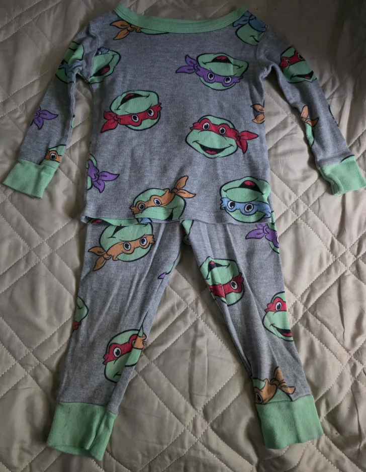 Kids Halloween & Ninja Turtle Pajamas image indicator(4)