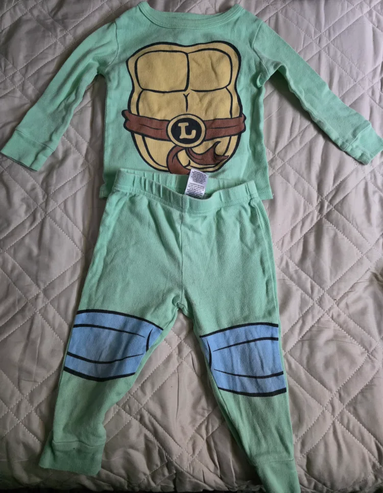 Kids Halloween & Ninja Turtle Pajamas image indicator(5)