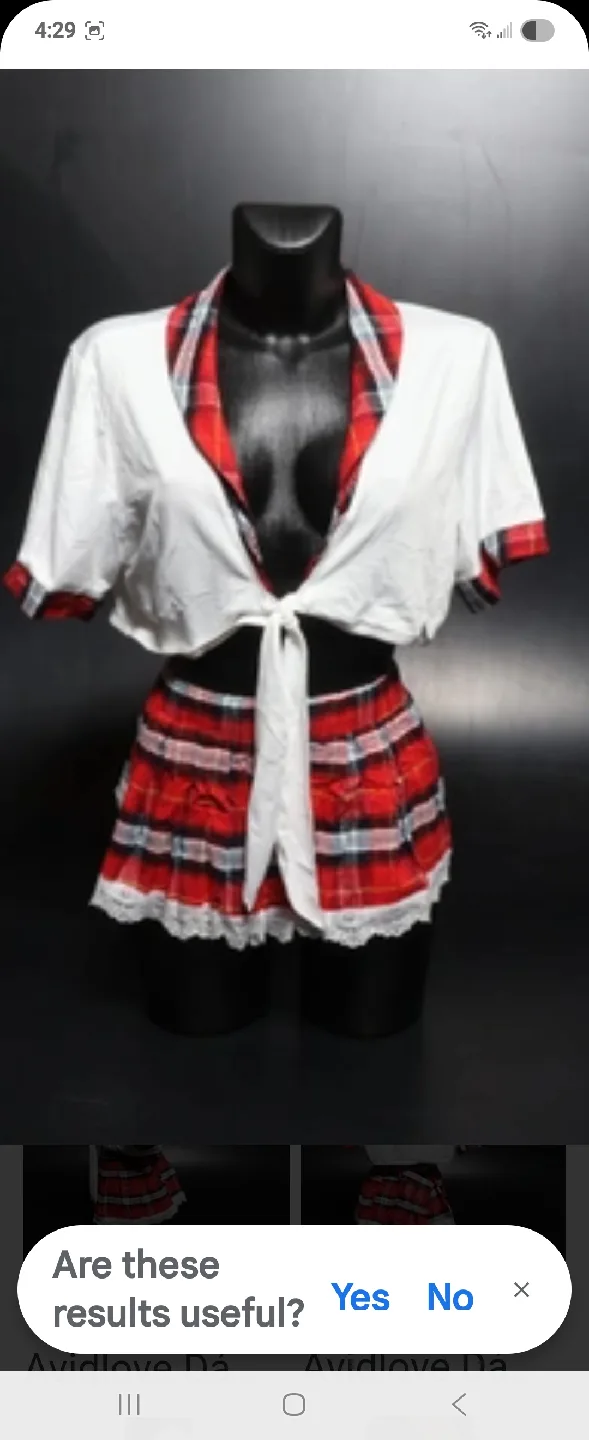 Avidlove Schoolgirl Lingerie Set thumbnail