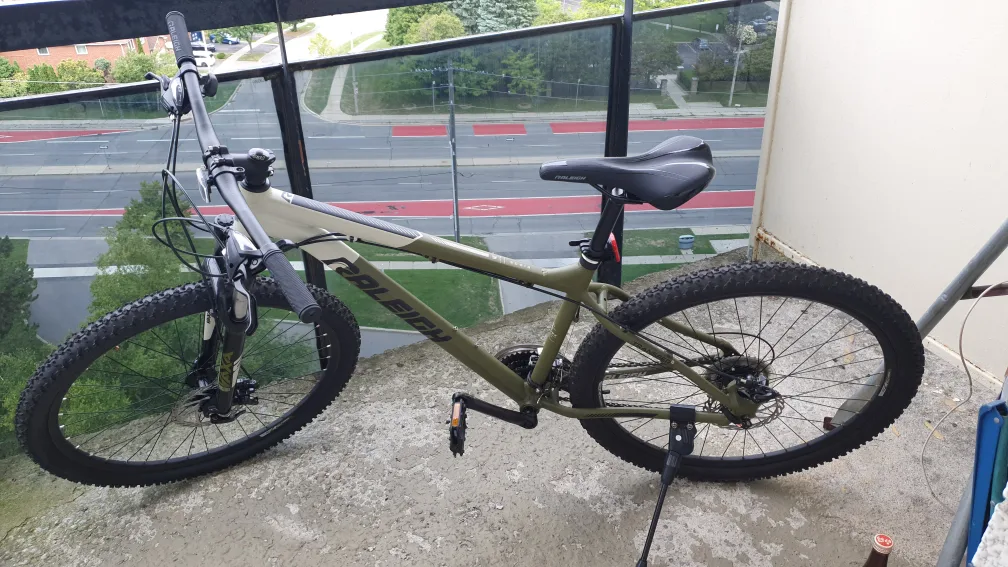 Raleigh Talus 2 Mountain Bike - Olive Green image indicator(3)