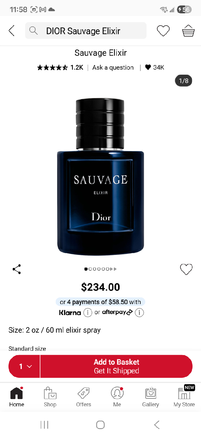 CD Suavage Elixir 60ml - photo 3