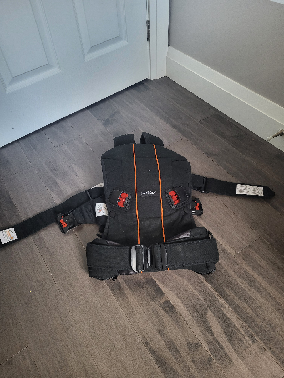 BabyBjorn Baby Carrier AND Cover - Black