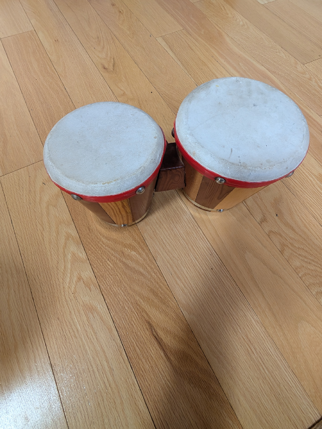 Set of Djembe, Bongo, and Decorative Drums - photo 3