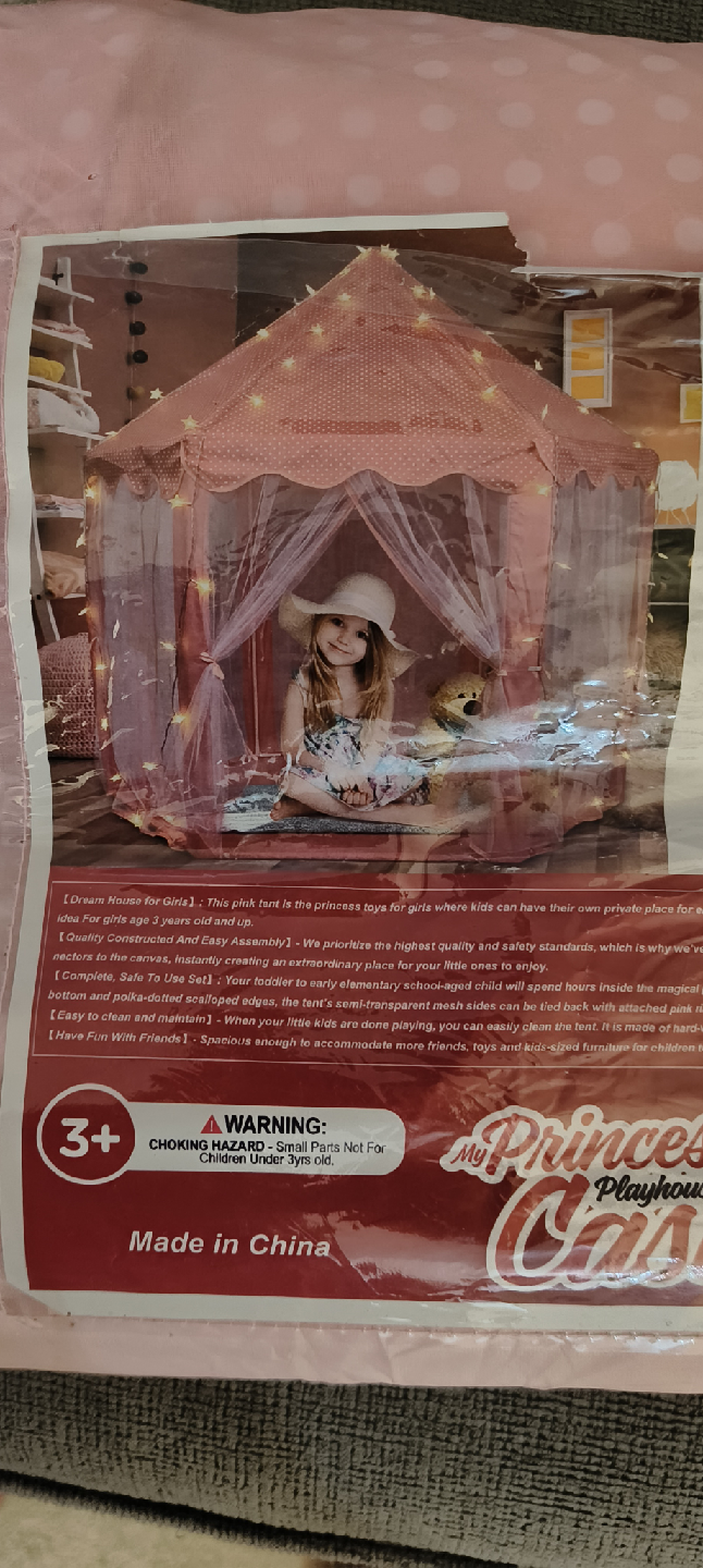 Tent house,My Princess Castle Playhouse - photo 3