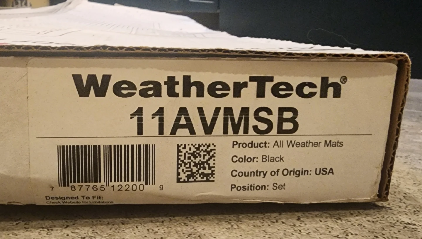 All-Weather Floor Mats - Black - Brand New - photo 3