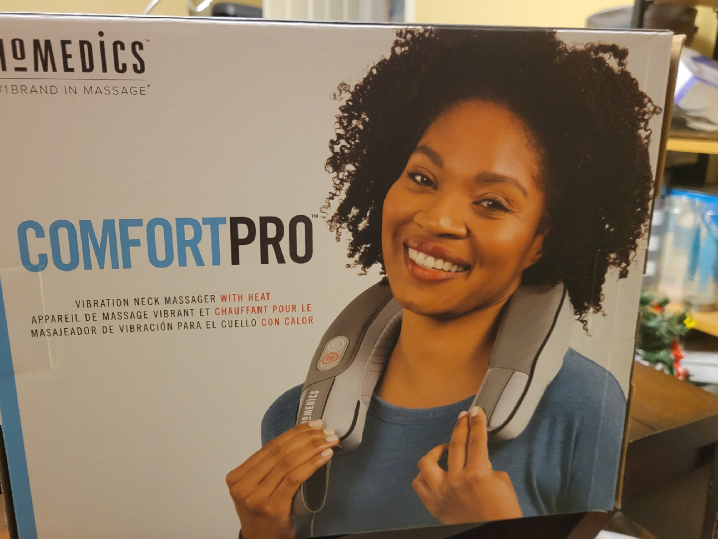 HoMedics Comfort Pro Vibration Neck Massager with Heat