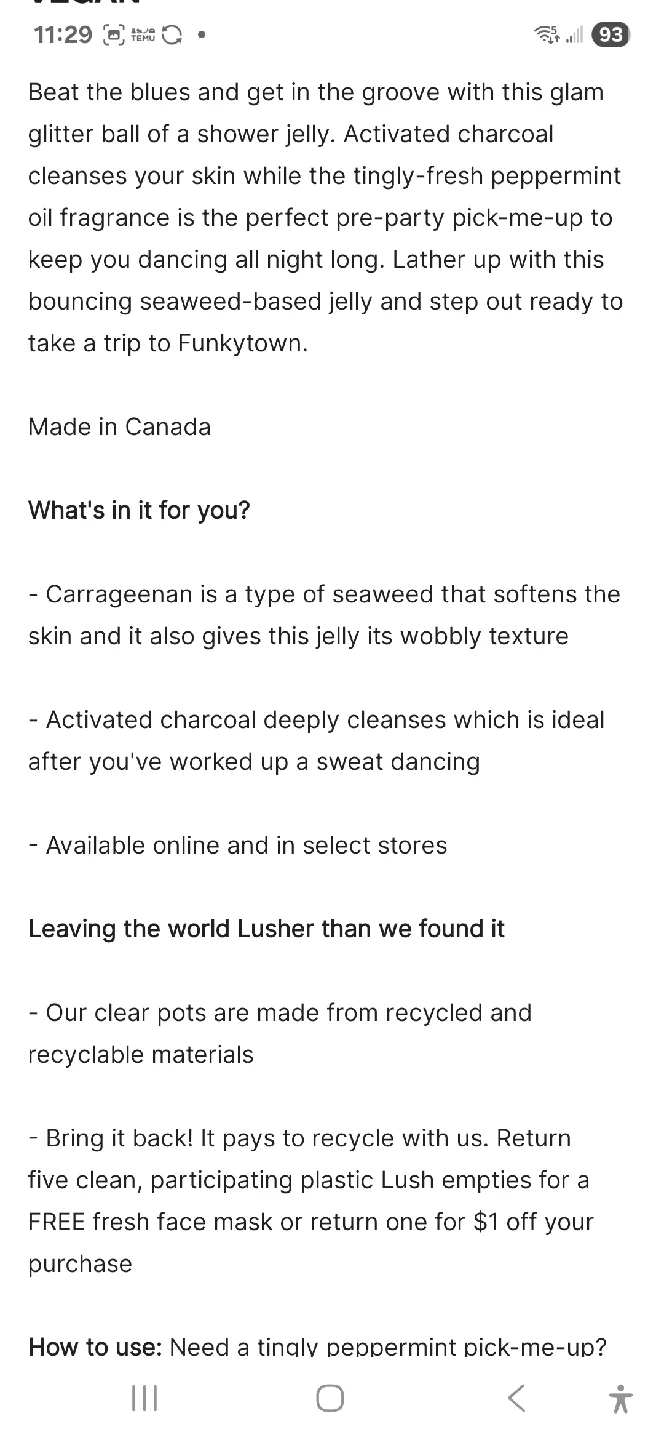 Lush Beats Shower Jelly 100g image indicator(2)