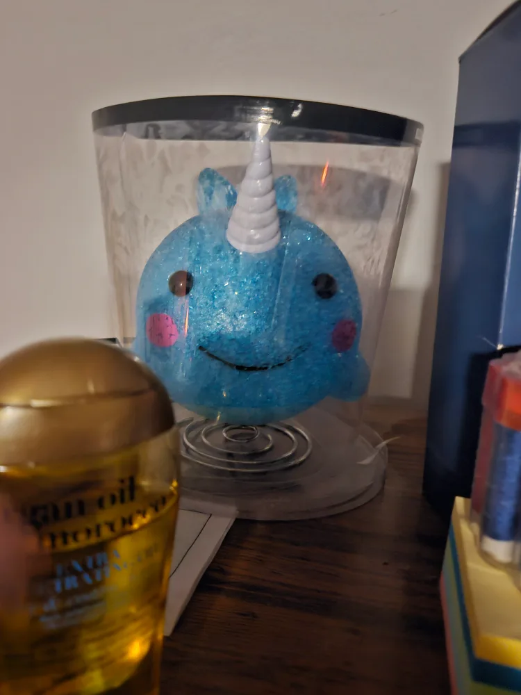 Narwhal Night Light in Display Case image indicator(2)