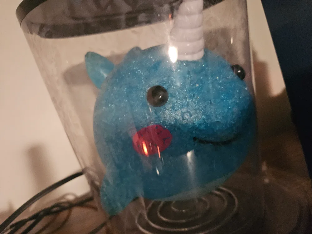 Narwhal Night Light in Display Case image indicator(4)