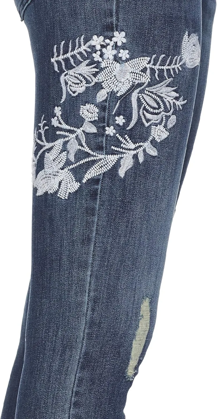 Vero Moda Embroidered Jeans image indicator(4)