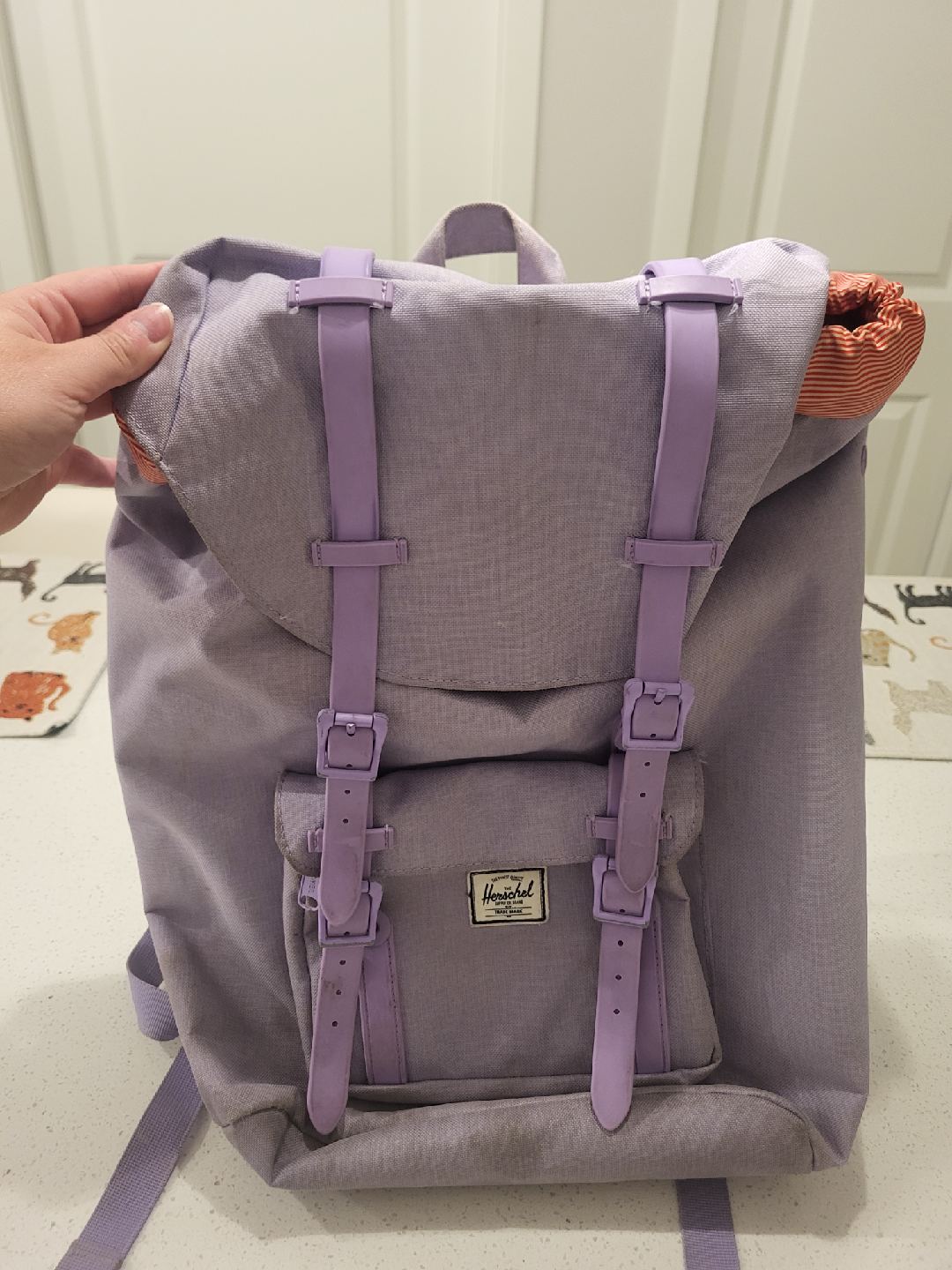 Herschel Purple Backpack
