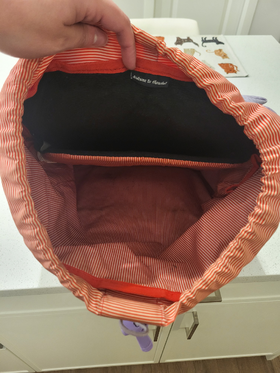 Herschel Purple Backpack - photo 4