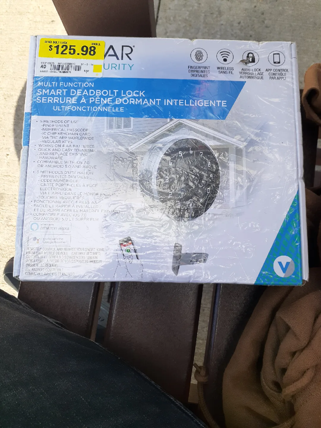 Vivitar Smart Deadbolt Lock - New in Box! image indicator(2)