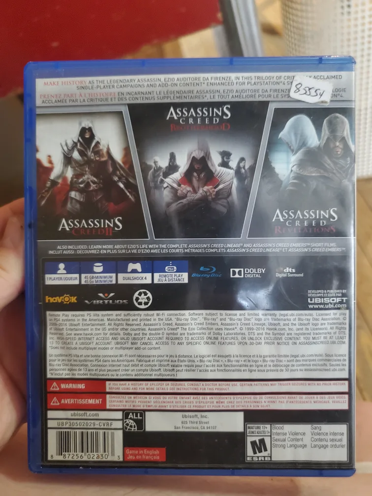 Assassin's Creed: The Ezio Collection (PS4) image indicator(3)
