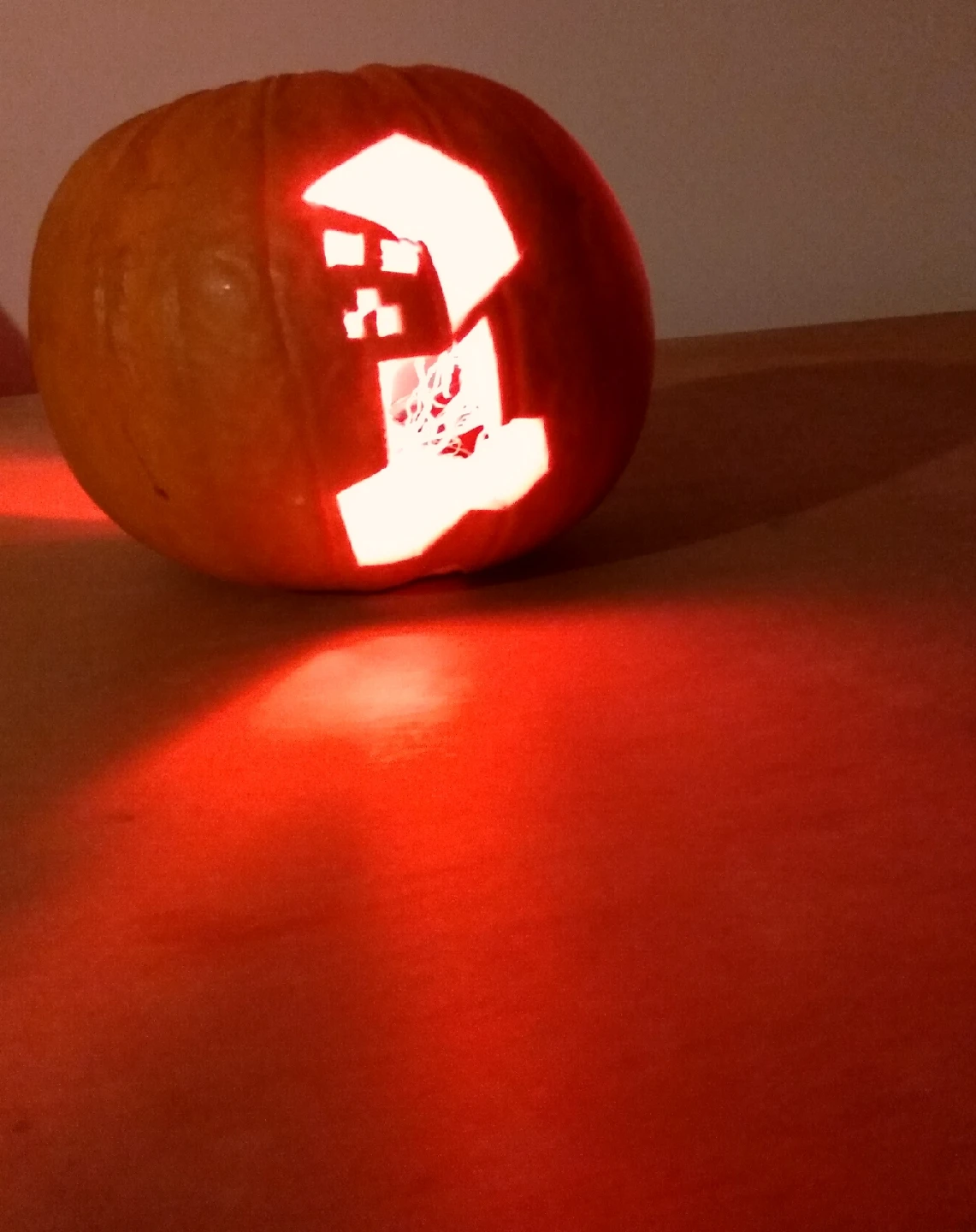 Minecraft pumpkin carving