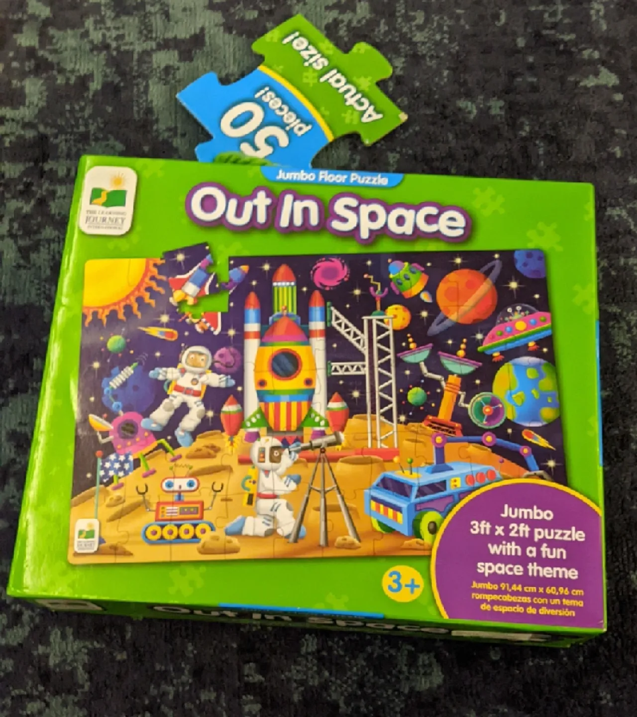 Melissa & Doug World Map 33 Piece Floor Puzzle image indicator(2)