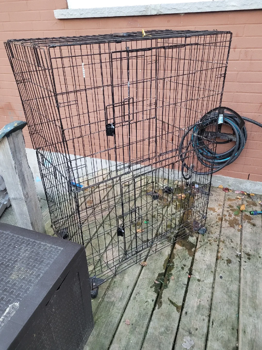 Large Black bird Cage