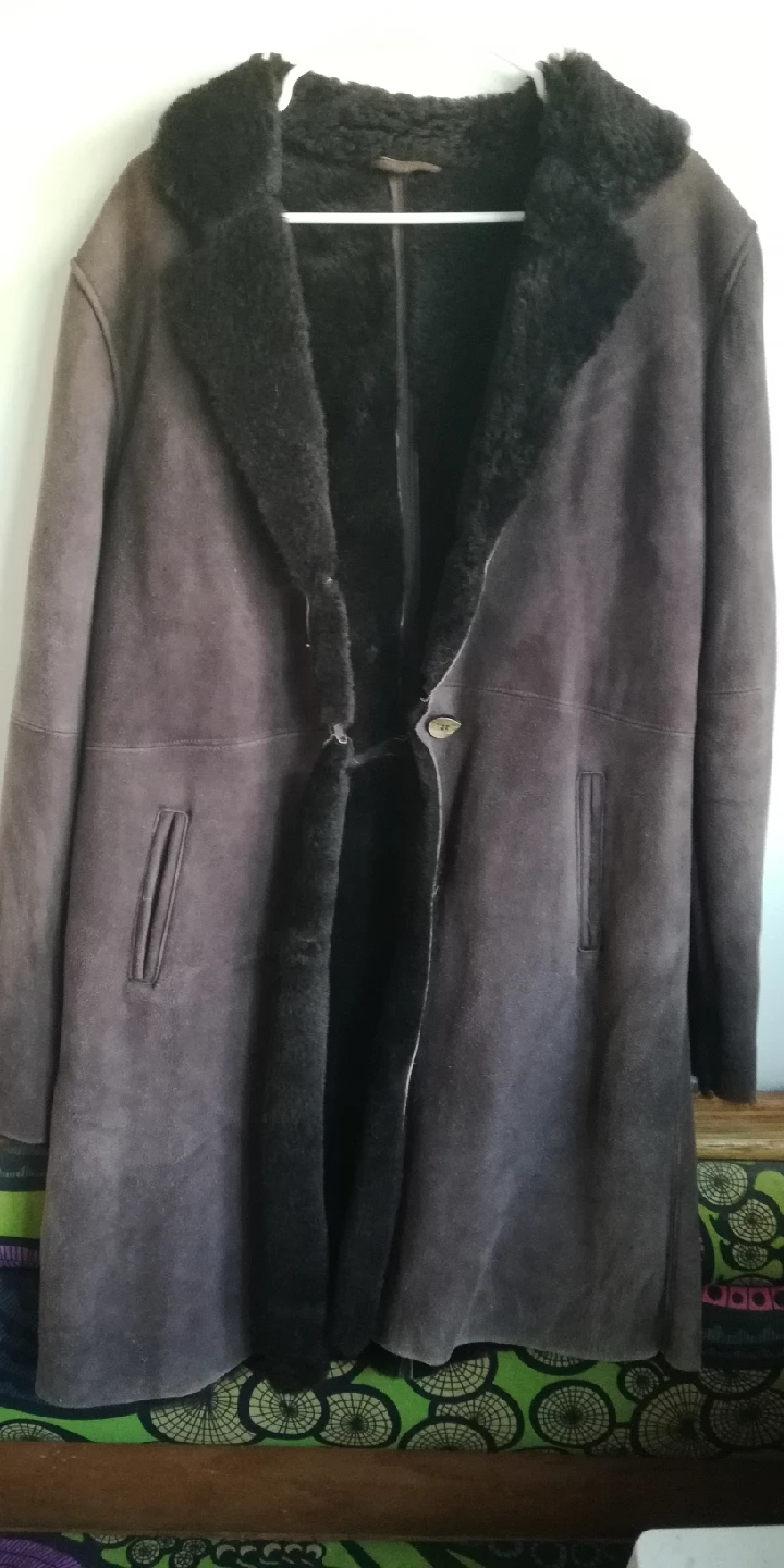 Paul Berman Sheepskin Coat - Size S
