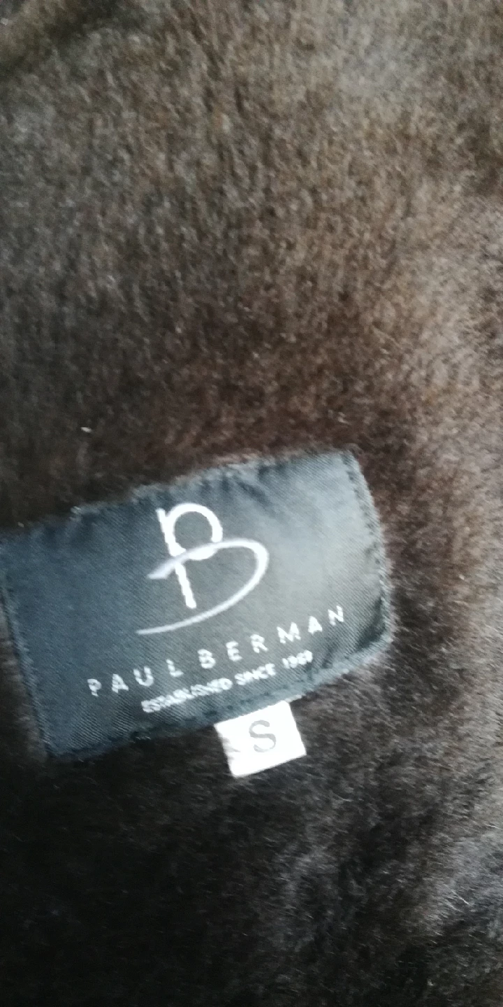 Paul Berman Sheepskin Coat - Size S - photo 3