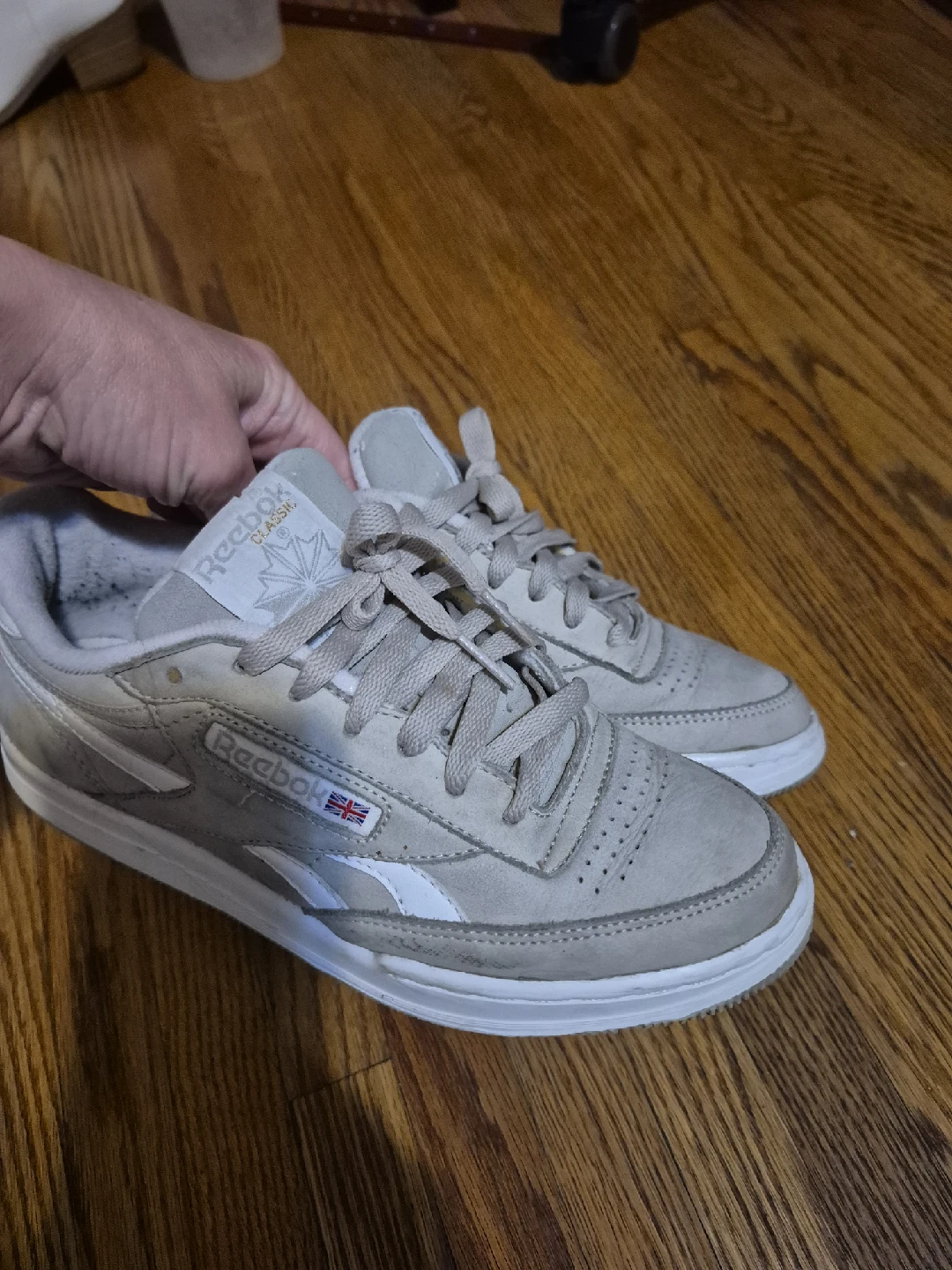 Reebok Classic Sneakers, Size 8