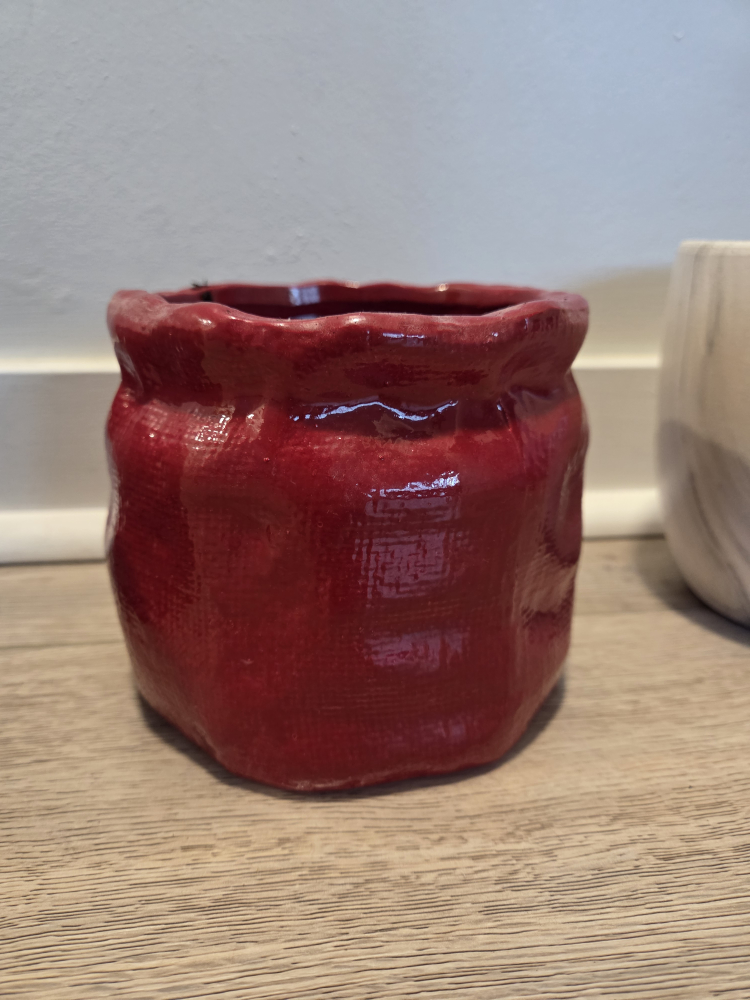 Red Planter/Pot