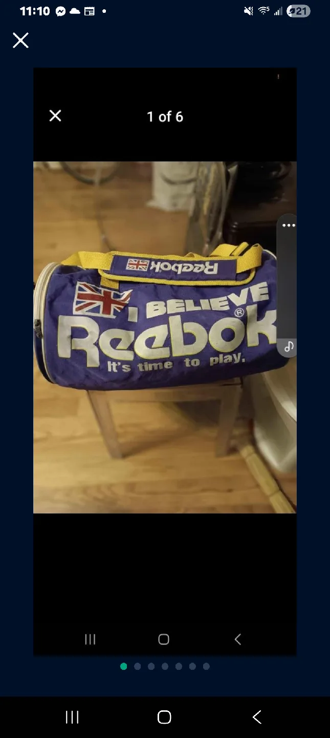 Reebok Believe Duffle Bag thumbnail