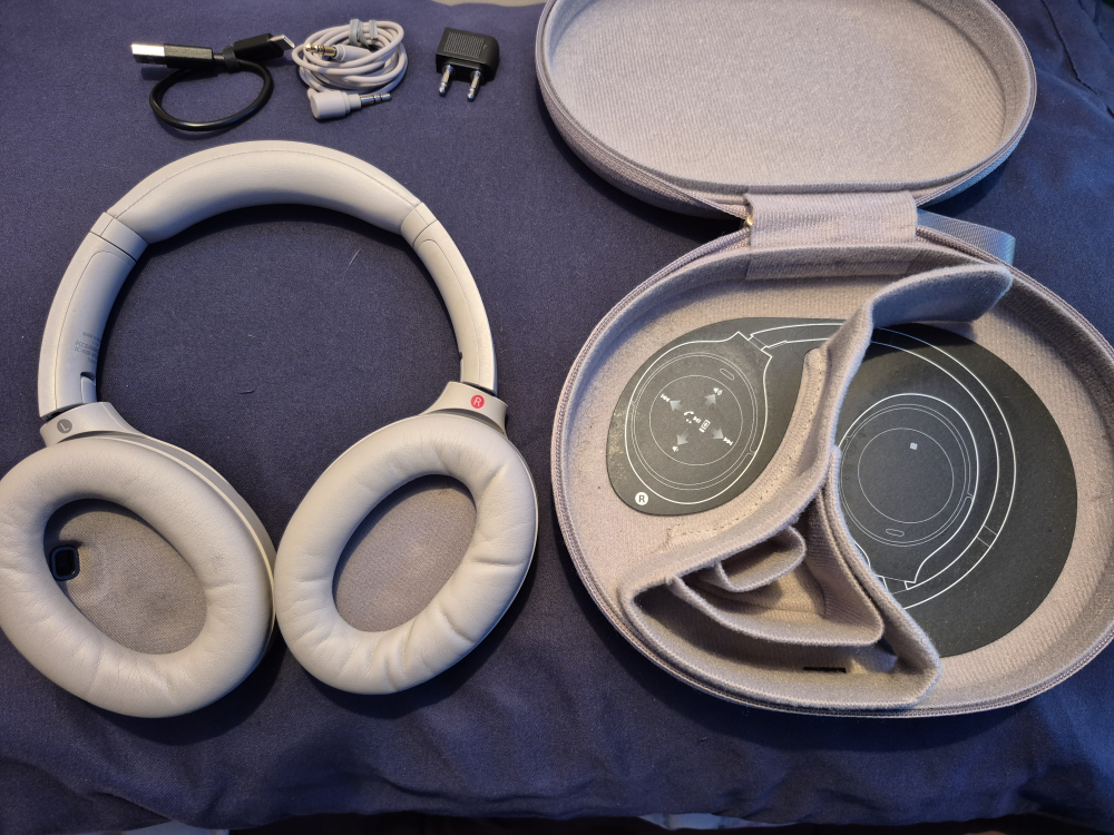 Sony WH-1000XM4 Wireless Noise Cancelling Headphones - Grey - photo 4