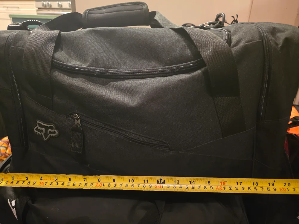 Fox Black Duffle Bag
