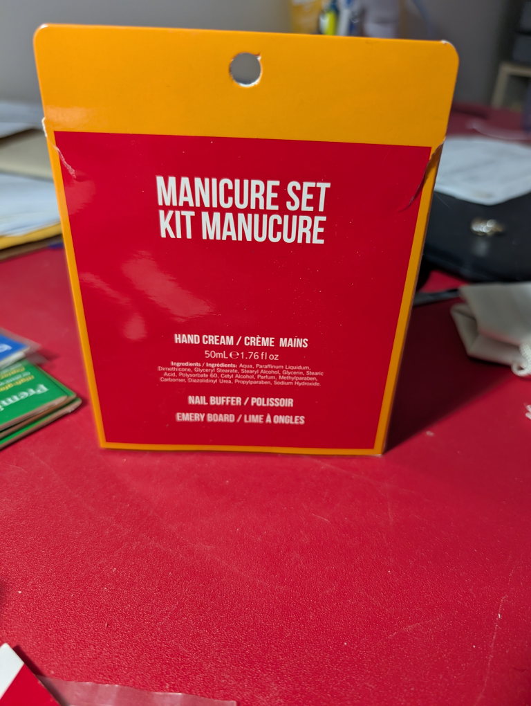 Spicy Pear Cinnamon Hand Cream Manicure Set - photo 2