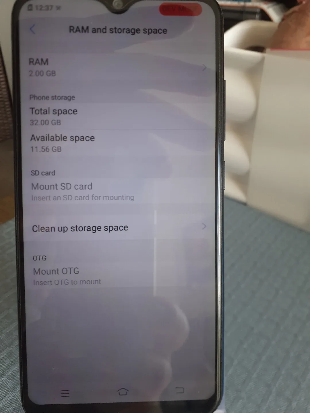 Vivo 1820 Smartphone - Blue Gradient image indicator(3)