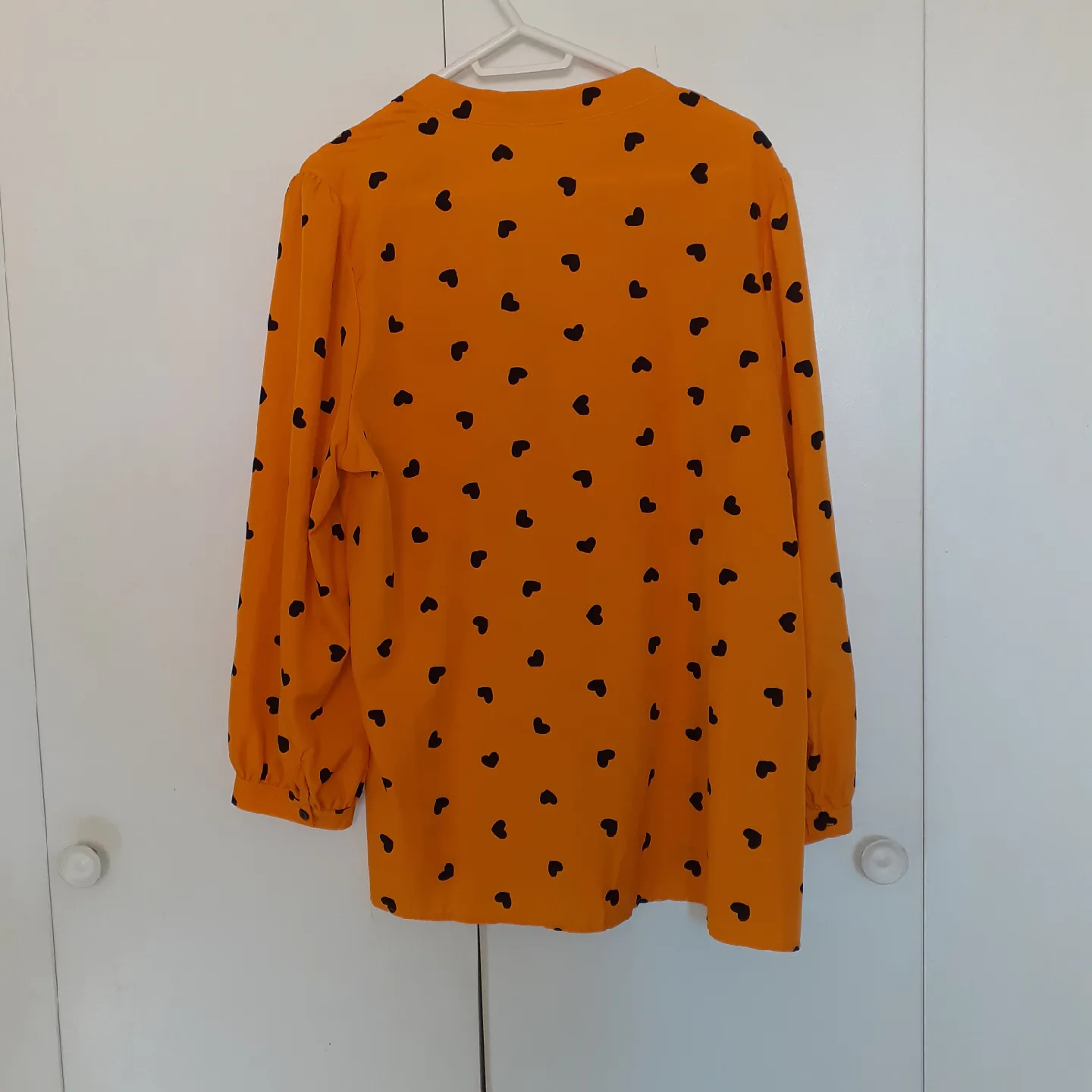 Yellow Heart Patterned Shein Top image indicator(2)