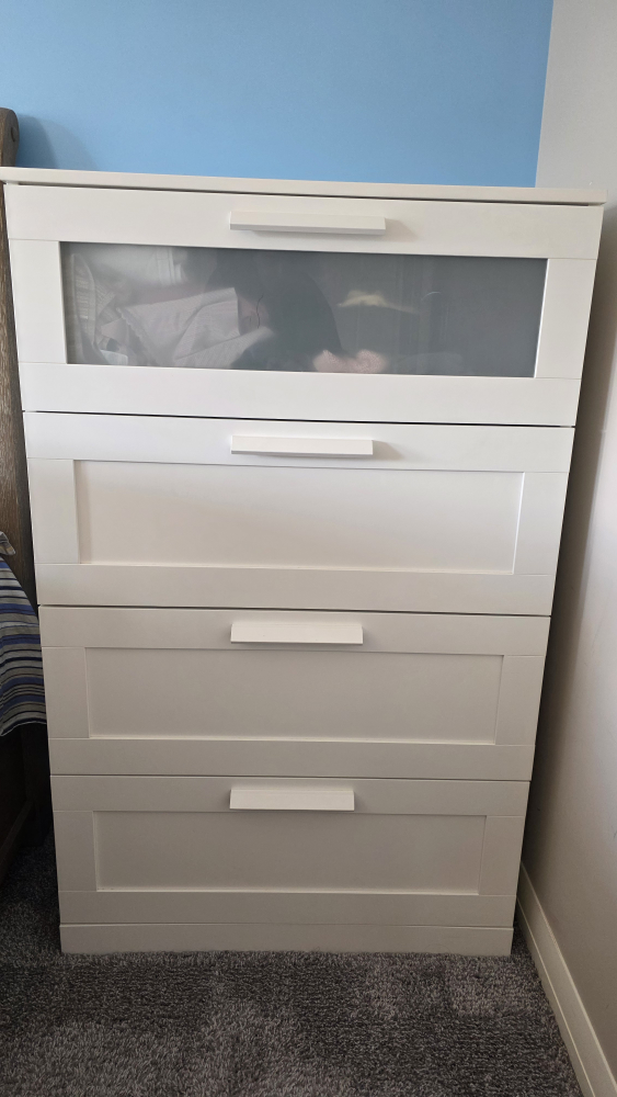 Ikea Hemnes White Chest of Drawers