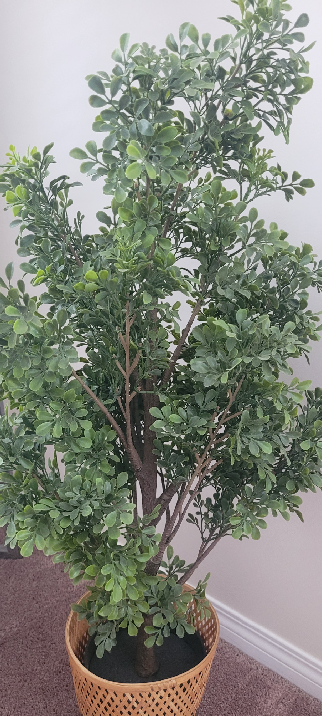 Artificial Tree in Woven Pot - photo 2