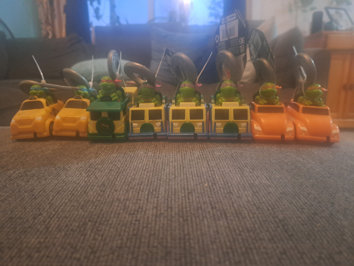 Teenage Mutant Ninja Turtles Toy Car Set