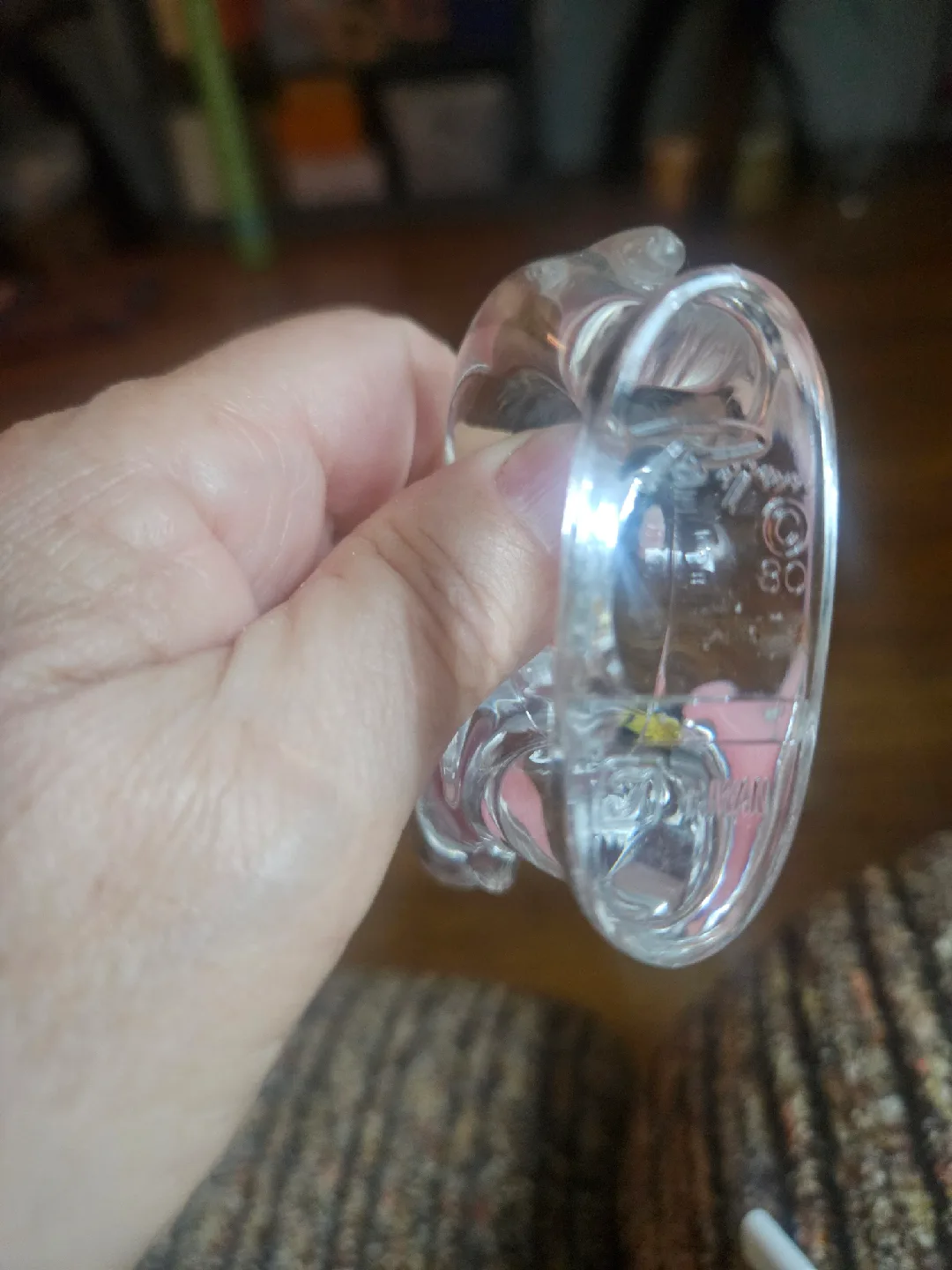 VTG 4 - Bijan Clear Acrylic  Lucite Elephant Napkins Rings image indicator(4)