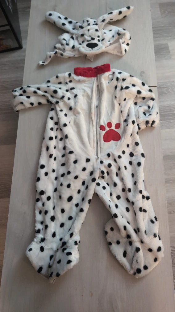 Dalmatian Costume - Toddler Size (18-24 months)