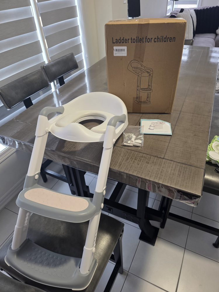 Toddler Toilet Ladder Seat - Adjustable Height - photo 5
