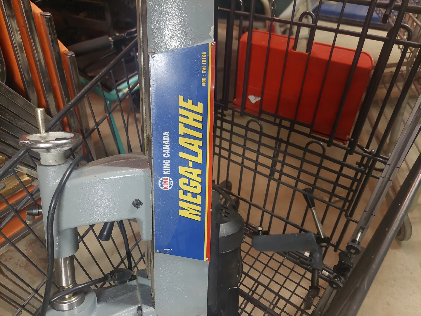 King Canada MEGA-LATHE Wood Lathe 10" x 16" image indicator(3)