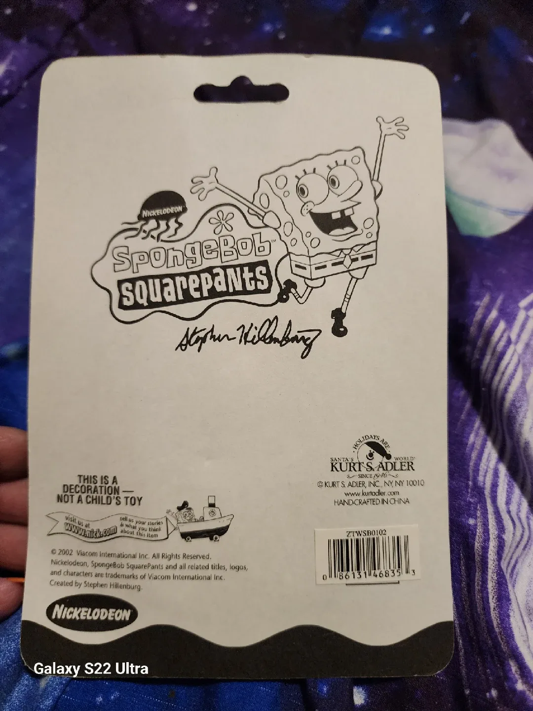 SpongeBob SquarePants Holiday Ornament image indicator(2)