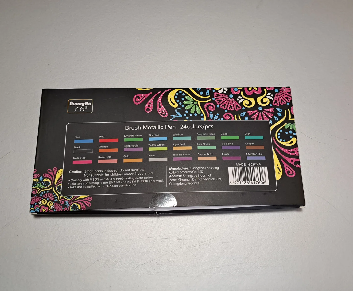 Metallic Brush Markers image indicator(2)