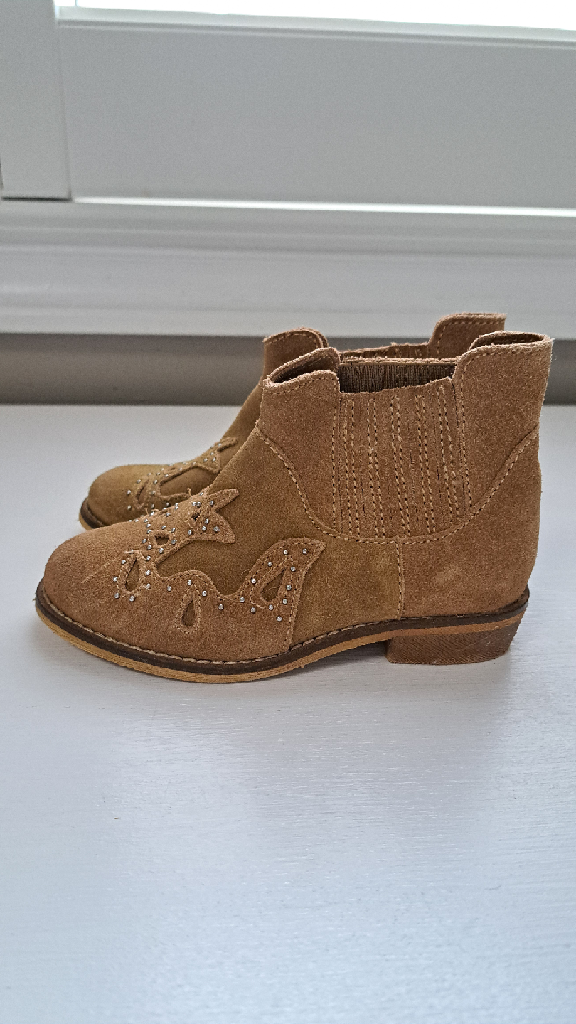 Zara Suede Ankle Boots - Size 27 - photo 5