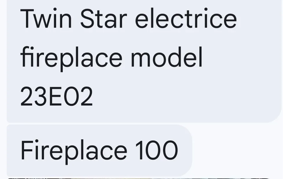 Twin Star Electric Fireplace - Model 23E02 image indicator(5)