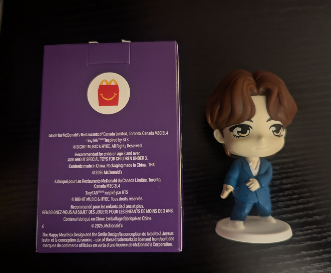BTS TinyTAN V - McDonald's Throwback - photo 2