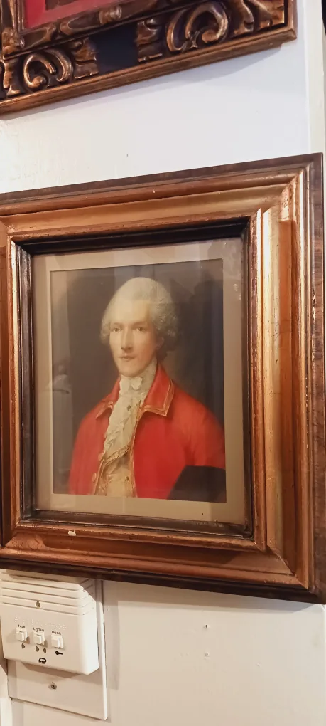 Framed Portrait of Sir Benjamin Thompson later Count Rumford thumbnail