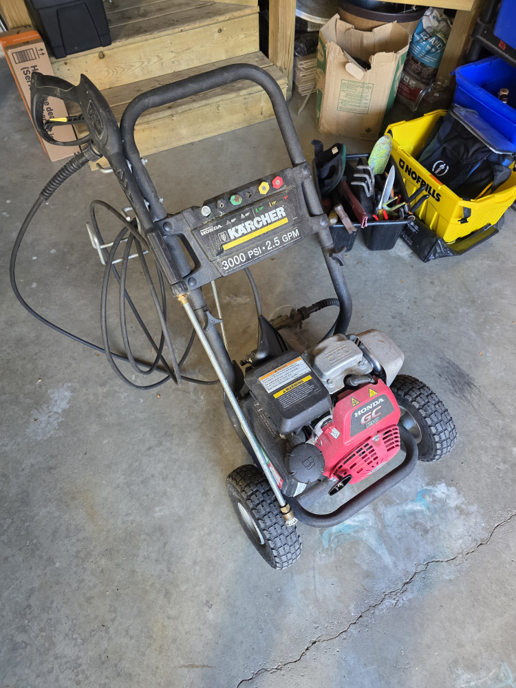 Karcher 3000 PSI Pressure Washer with Honda GC190 Engine - photo 2