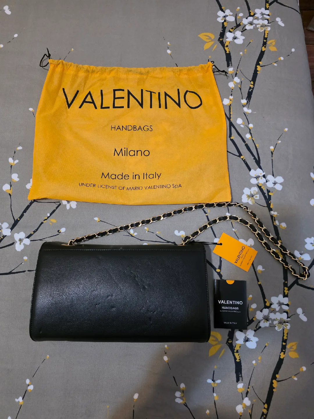 Valentino Authentic Lena Handbag Black Shoulder Bag image indicator(2)