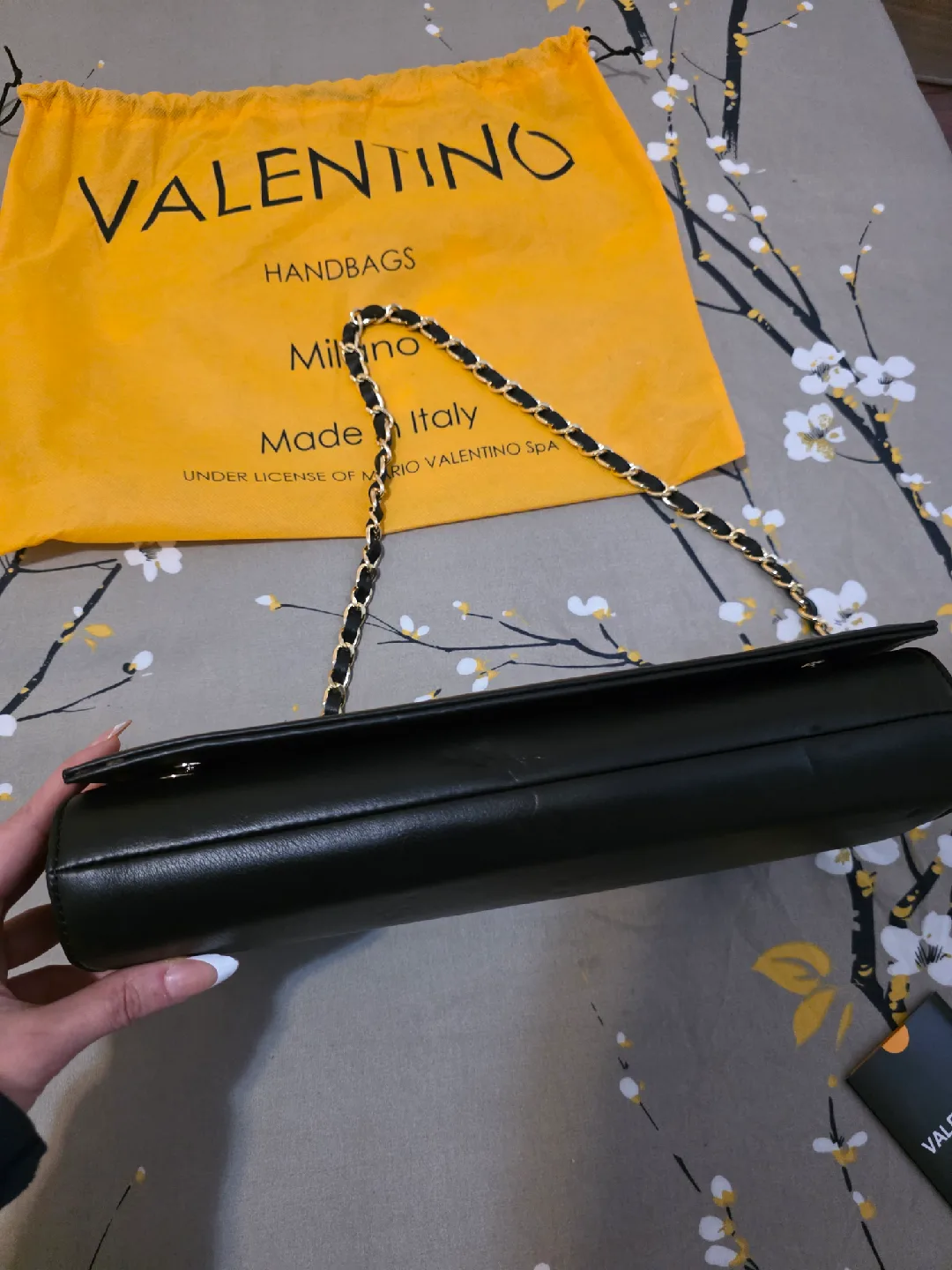 Valentino Authentic Lena Handbag Black Shoulder Bag image indicator(3)