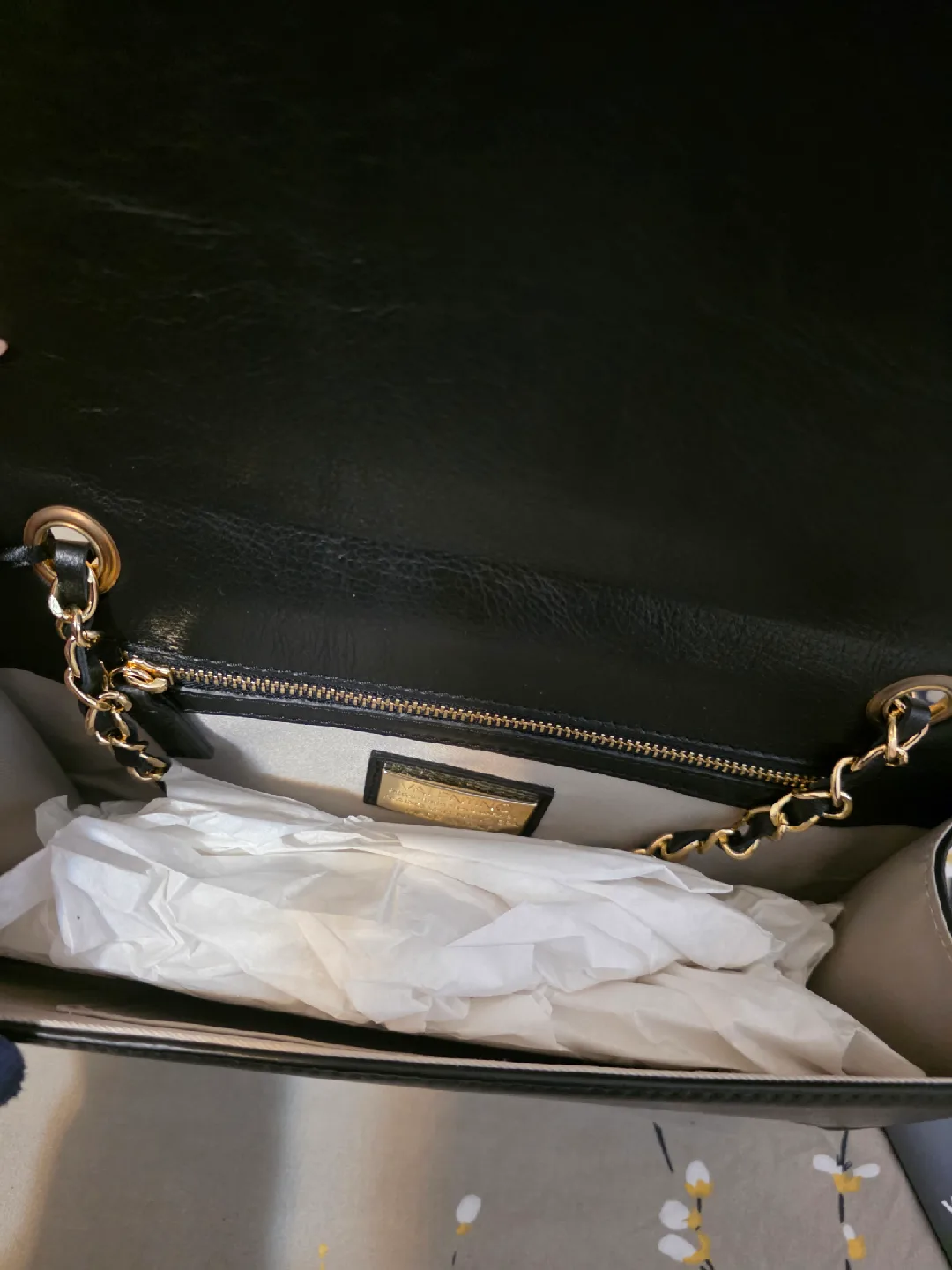 Valentino Authentic Lena Handbag Black Shoulder Bag image indicator(4)